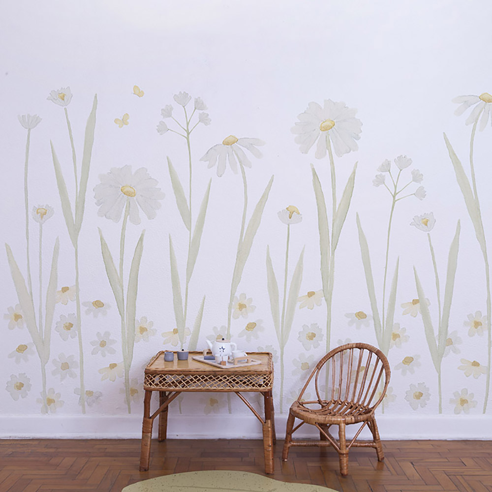Painel Margaridas - Imagem de Ambiente