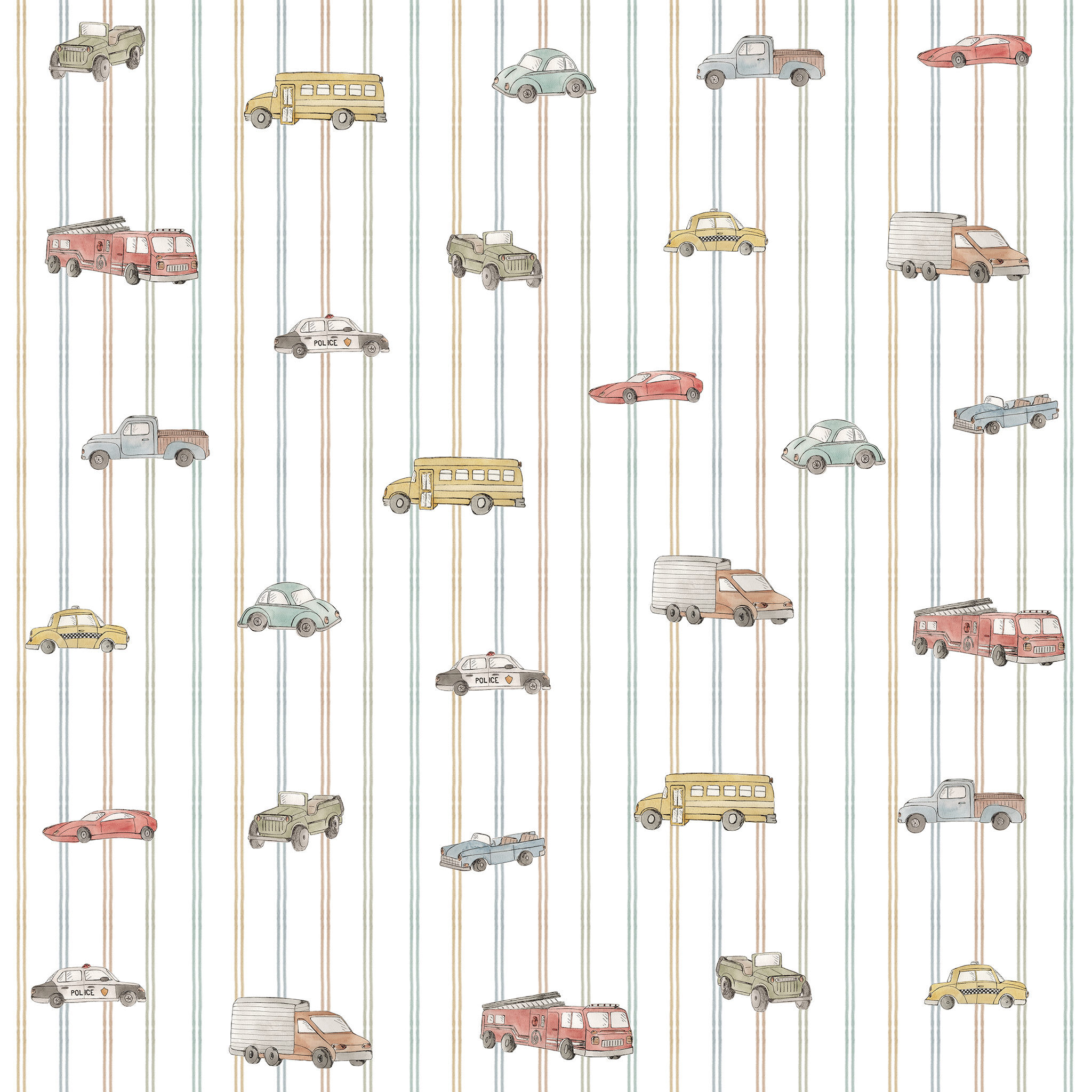 Papel Carros Color