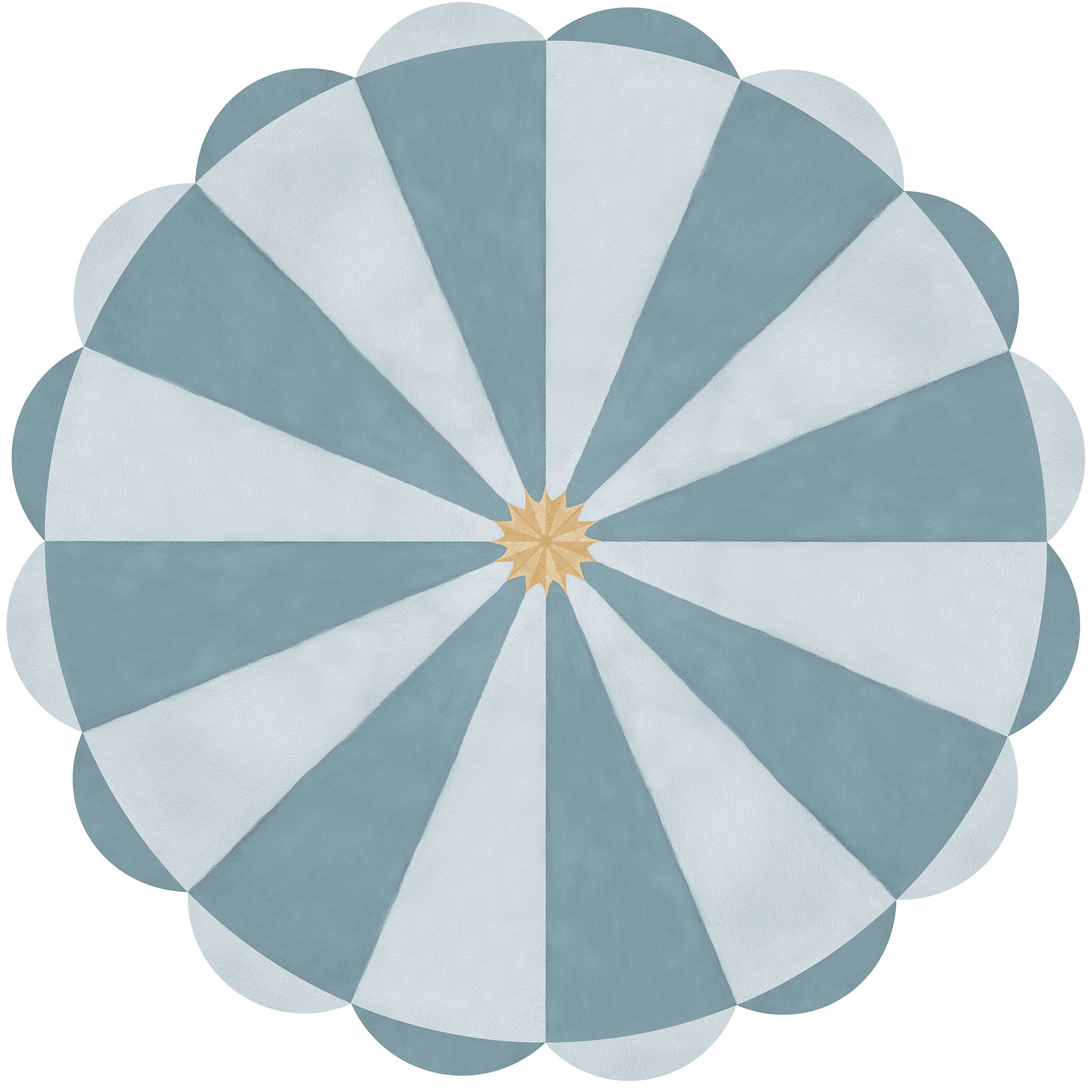 Papel Teto Circo Azul