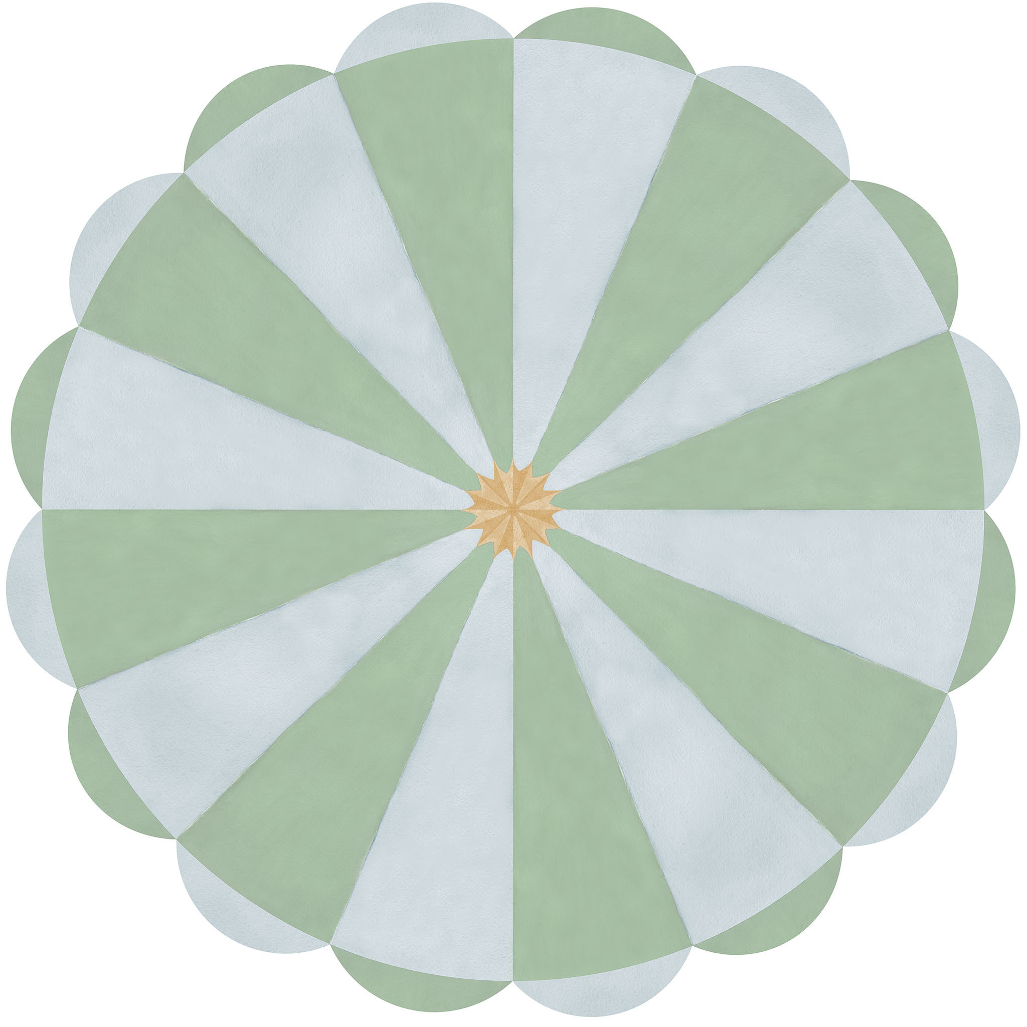 Papel Teto Circo Verde