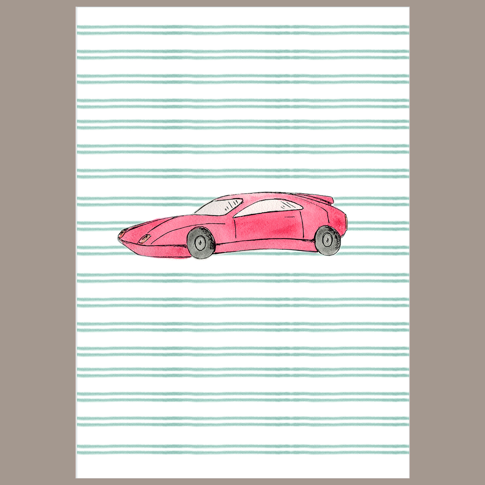 Quadrinho Carros Color Esportivo