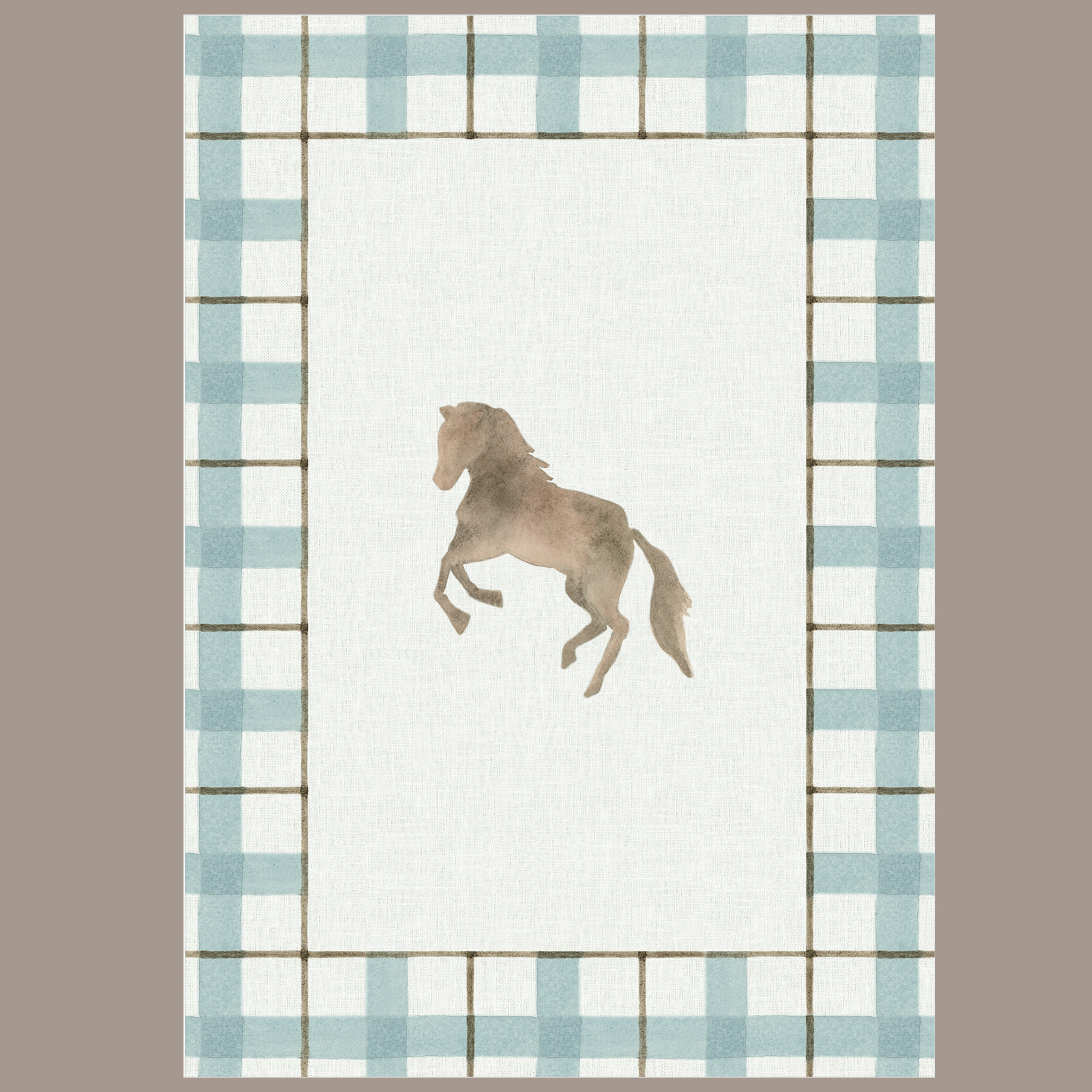 Quadrinho Country Cavalo
