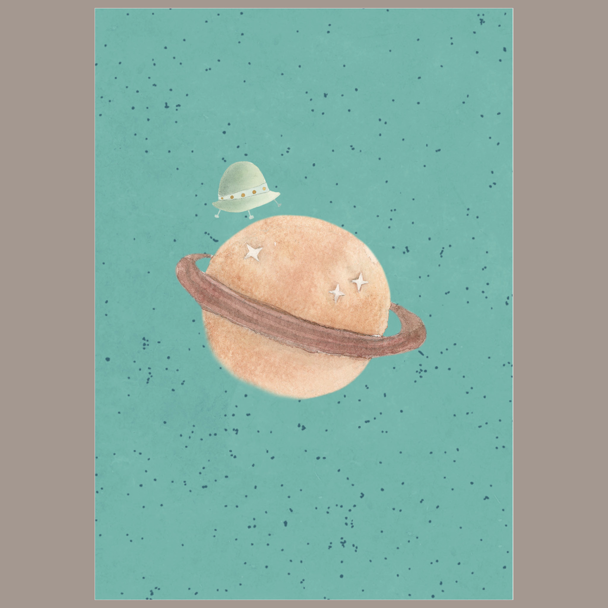 Quadrinho Príncipe Saturno