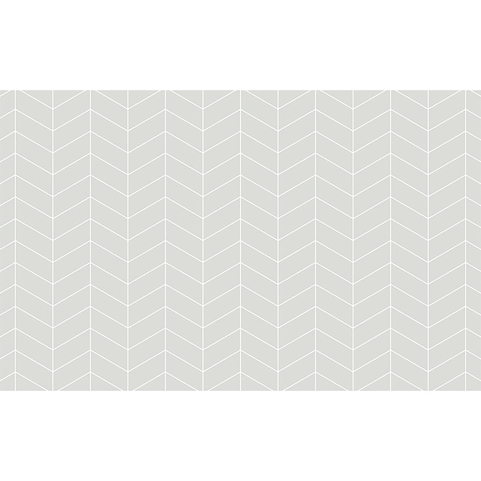 Tapete Chevron Fundo Cinza Retangular