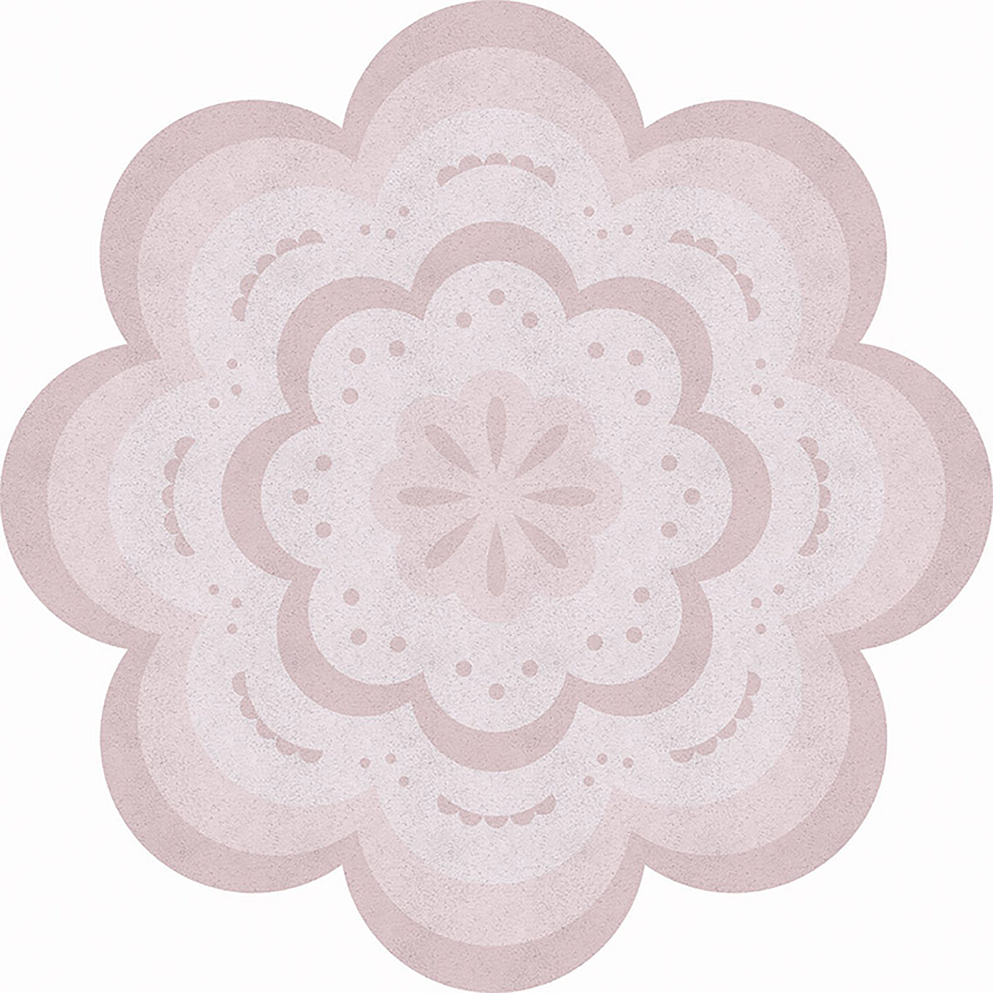 Tapete Flor Rosa