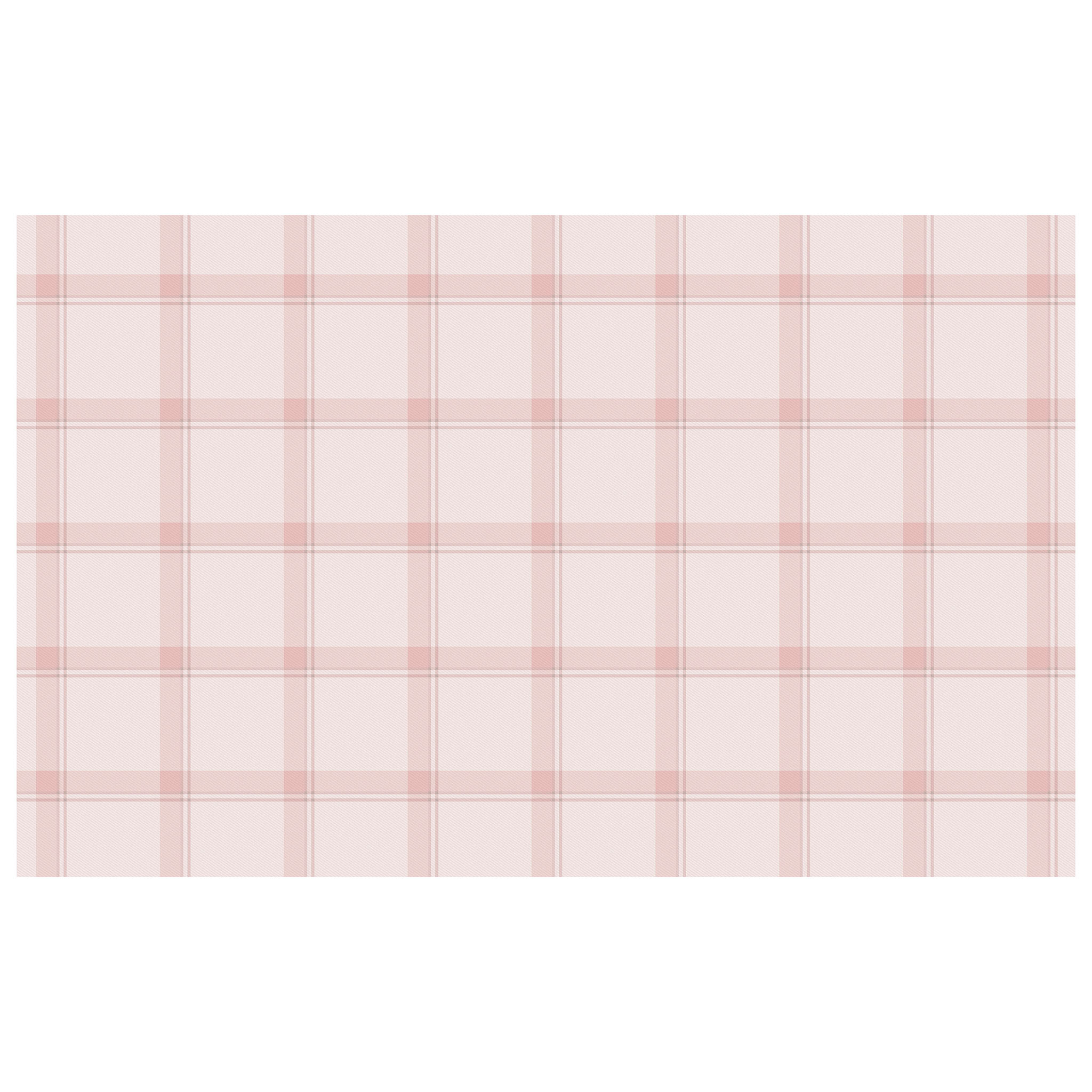Tapete Xadrez Duplo Pastel Rosa Retangular